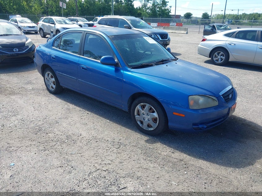 2006 Hyundai Elantra VIN KMHDN46D96U334190 IAAI salvage auction — NORMAL WEAR, Clear (Florida), sold $325 on 2026-07-07 (photo 1)