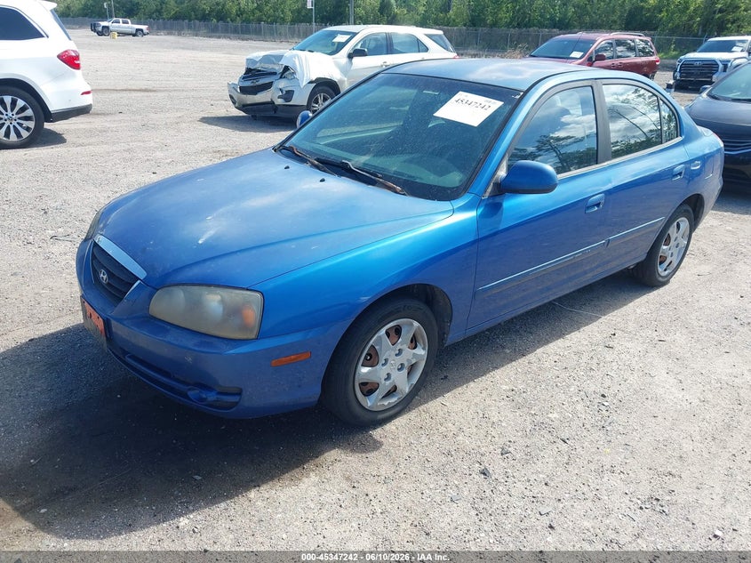 2006 Hyundai Elantra VIN KMHDN46D96U334190 IAAI salvage auction — NORMAL WEAR, Clear (Florida), sold $325 on 2026-07-07 (photo 2)