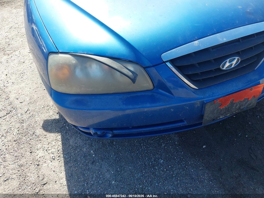 2006 Hyundai Elantra VIN KMHDN46D96U334190 IAAI salvage auction — NORMAL WEAR, Clear (Florida), sold $325 on 2026-07-07 (photo 6)