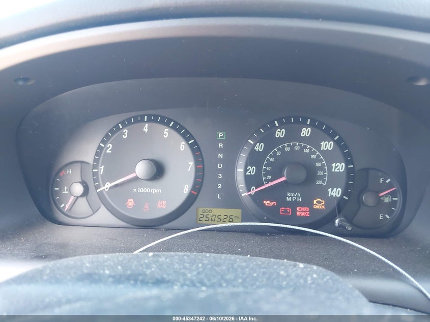 2006 Hyundai Elantra VIN KMHDN46D96U334190 IAAI salvage auction — NORMAL WEAR, Clear (Florida), sold $325 on 2026-07-07 (photo 7)