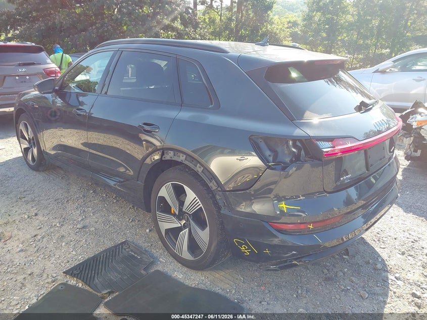 2022 Audi E-tron VIN WA1LAAGEXNB012597 IAAI salvage auction — REAR END, Salvage (Georgia), sold $17,200 on 2026-07-19 (photo 3)
