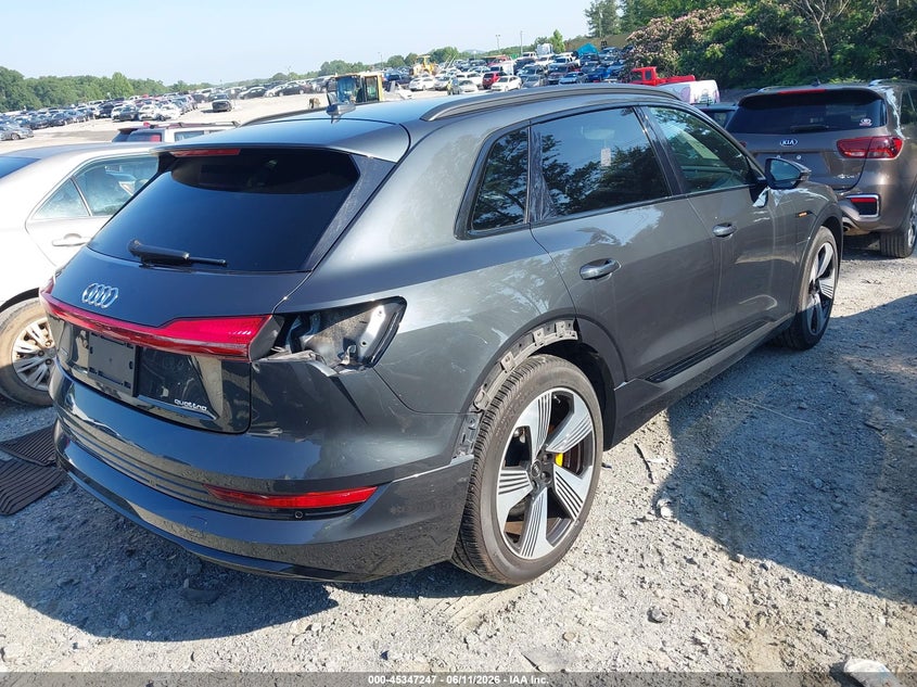 2022 Audi E-tron VIN WA1LAAGEXNB012597 IAAI salvage auction — REAR END, Salvage (Georgia), sold $17,200 on 2026-07-19 (photo 4)