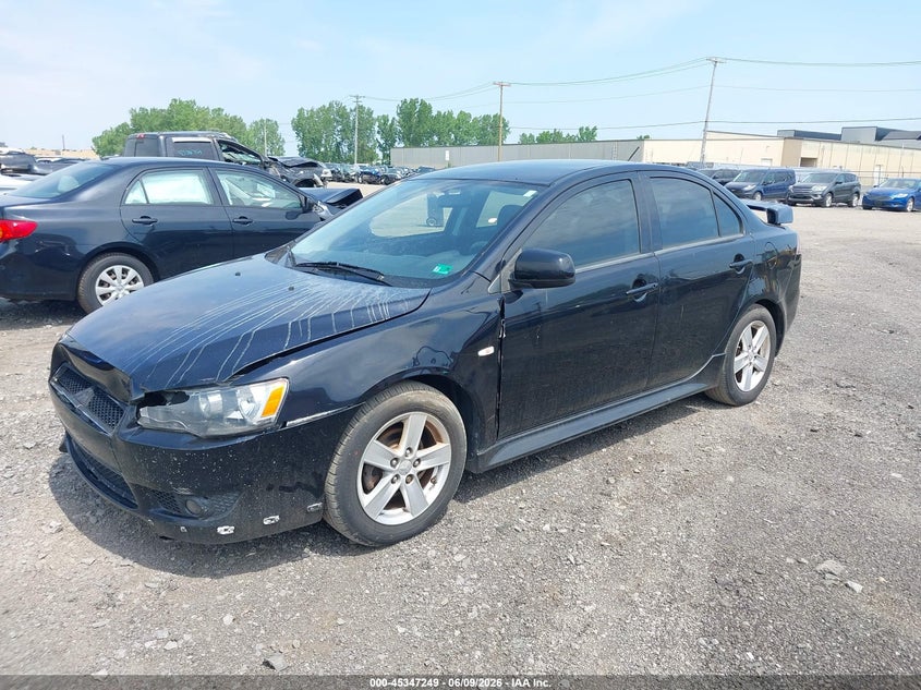 2014 Mitsubishi Lancer VIN JA32V2FW4EU003161 IAAI salvage auction — FRONT END, Salvage Title, sold $300 on 2026-07-08 (photo 2)
