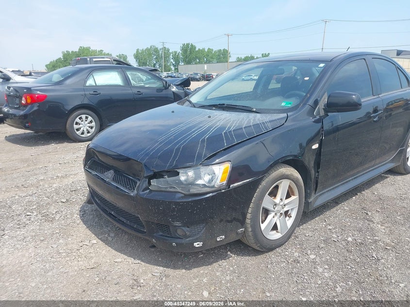 2014 Mitsubishi Lancer VIN JA32V2FW4EU003161 IAAI salvage auction — FRONT END, Salvage Title, sold $300 on 2026-07-08 (photo 6)