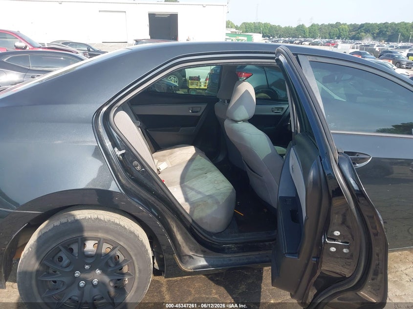 2014 Toyota Corolla VIN 5YFBURHE1EP135289 IAAI salvage auction — LEFT FRONT, Salvage Title, sold $1,800 on 2026-07-26 (photo 8)