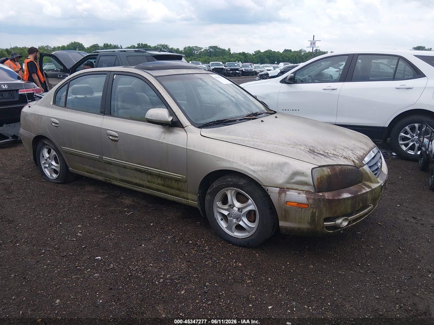 2005 Hyundai Elantra VIN KMHDN46D95U067308 IAAI salvage auction — NORMAL WEAR, Salvage (Ohio), sold $350 on 2026-07-08 (photo 1)