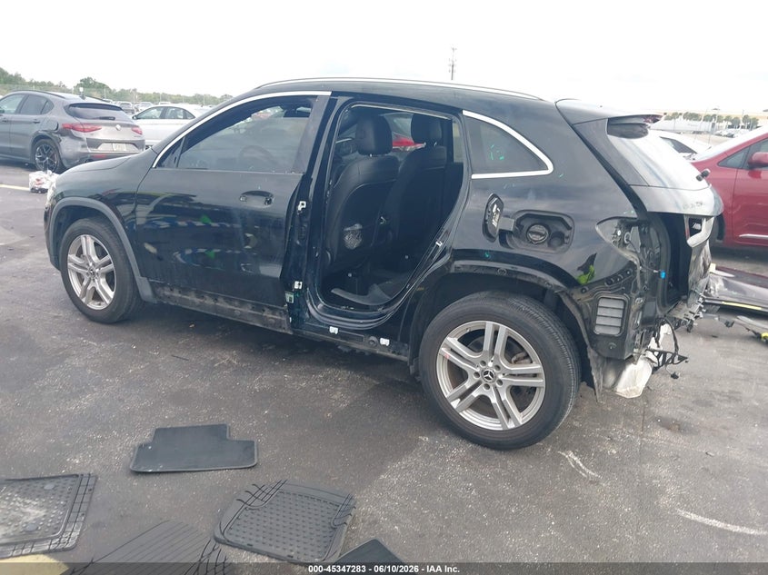 2021 Mercedes-benz Gla-klasse VIN W1N4N4GB4MJ219912 IAAI salvage auction — LEFT SIDE, Salvage Title, sold $7,550 on 2026-07-24 (photo 3)