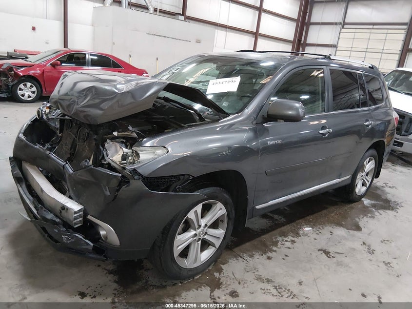 2013 Toyota Highlander VIN 5TDDK3EH9DS274280 IAAI salvage auction — FRONT END, Salvage (Idaho), sold $2,650 on 2026-07-24 (photo 2)