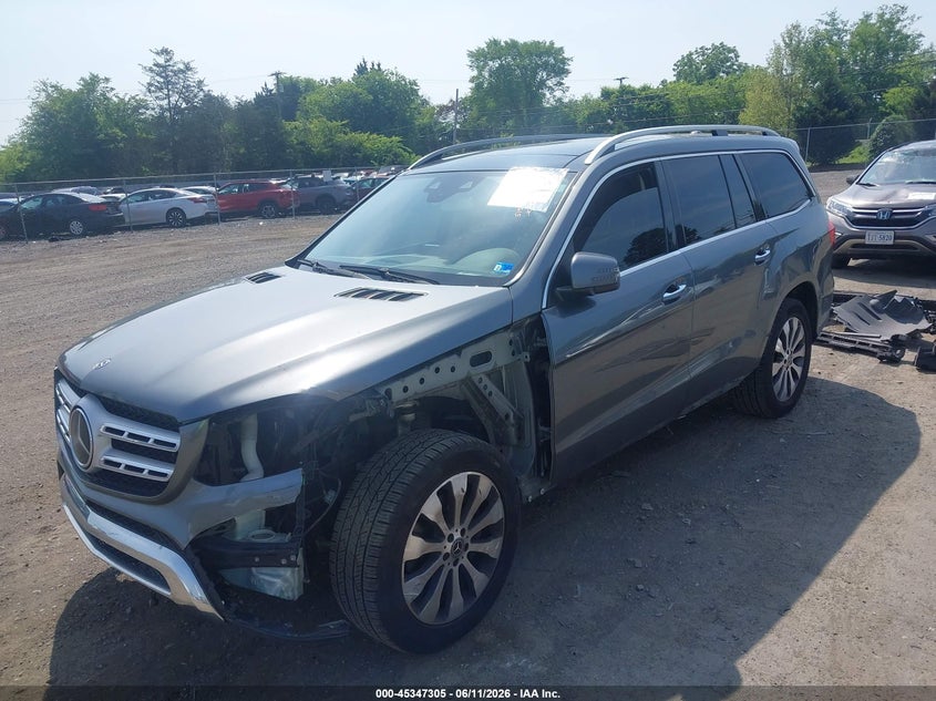 2018 Mercedes-benz Gls-klasse VIN 4JGDF6EE8JB042036 IAAI salvage auction — FRONT END, Salvage (Virginia), sold $8,975 on 2026-07-24 (photo 2)