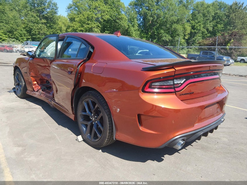 2023 Dodge Charger VIN 2C3CDXCT2PH501448 IAAI salvage auction — FRONT END, Salvage Title, sold $7,950 on 2026-07-30 (photo 3)
