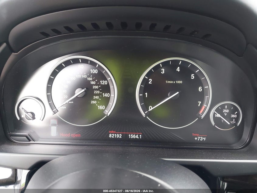 2016 BMW X5 VIN 5UXKR6C5XG0J81951 IAAI salvage auction — FRONT END, Salvage (Missouri), sold $4,500 on 2026-07-29 (photo 7)