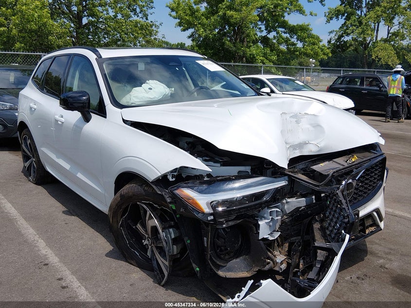 2025 Volvo Xc60 VIN YV4H60RM2S1073694 IAAI salvage auction — FRONT END, Salvage (New Jersey), sold $15,300 on 2026-07-11 (photo 1)