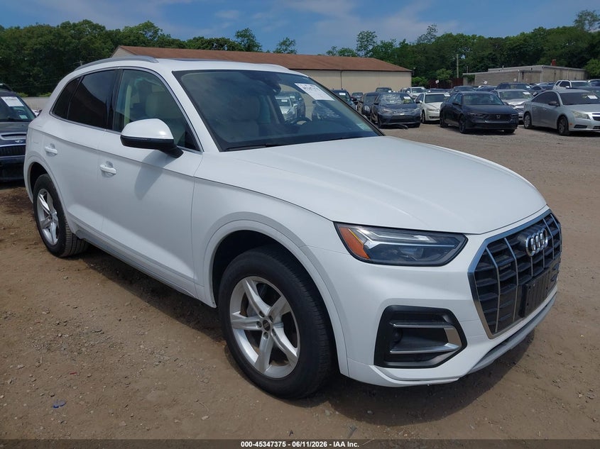 2024 Audi Q5 VIN WA1ABAFY9R2045404 — IAAI salvage auction photo