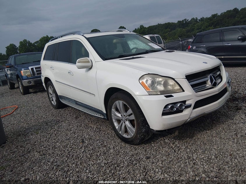 2010 Mercedes-benz Gl-class VIN 4JGBF7BE5AA552254 IAAI salvage auction — NORMAL WEAR, Clear (Alabama), sold $325 on 2026-07-09 (photo 1)