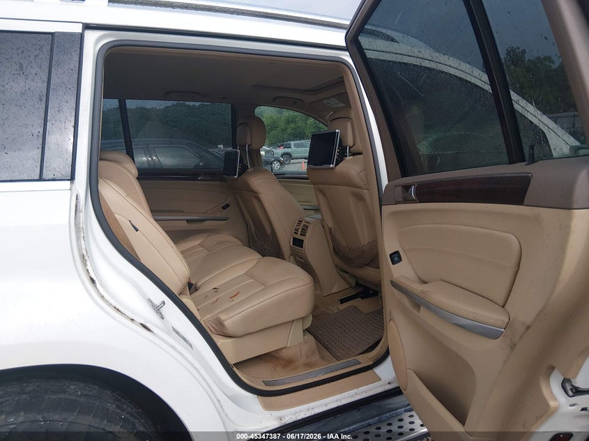 2010 Mercedes-benz Gl-class VIN 4JGBF7BE5AA552254 IAAI salvage auction — NORMAL WEAR, Clear (Alabama), sold $325 on 2026-07-09 (photo 8)