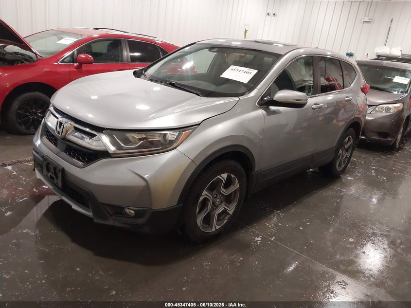 2018 Honda Cr-v VIN 7FARW2H8XJE102585 IAAI salvage auction — RIGHT SIDE, Salvage (Nebraska), sold $5,125 on 2026-07-09 (photo 2)