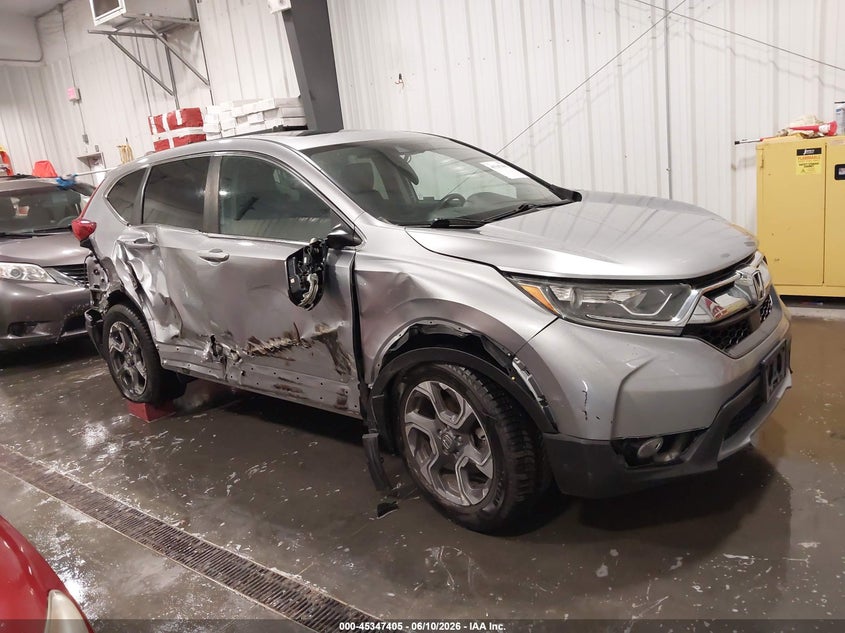 2018 Honda Cr-v VIN 7FARW2H8XJE102585 IAAI salvage auction — RIGHT SIDE, Salvage (Nebraska), sold $5,125 on 2026-07-09 (photo 6)