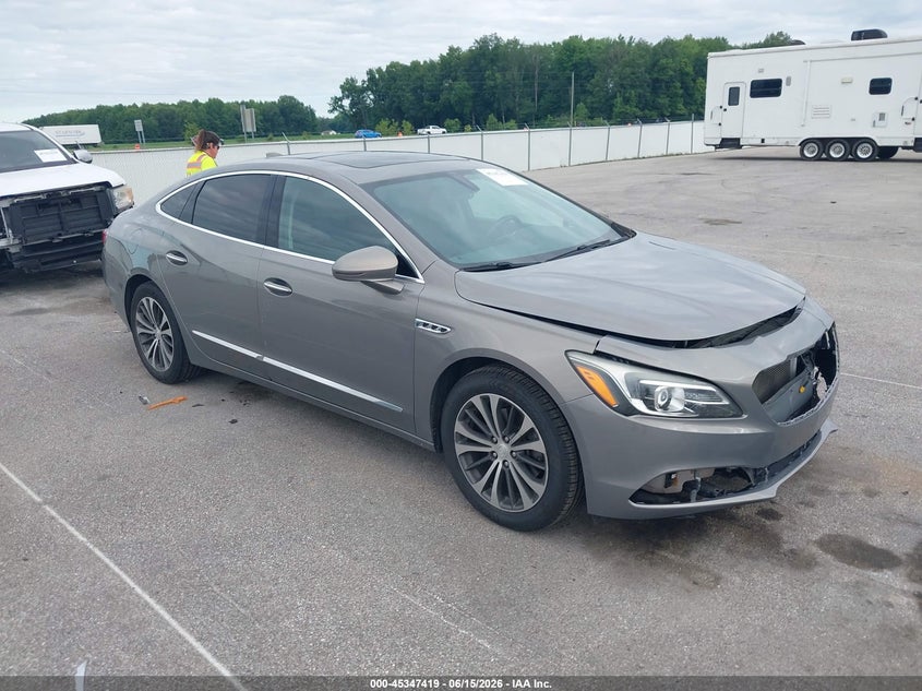 2017 Buick Lacrosse VIN 1G4ZP5SS6HU184102 IAAI salvage auction — FRONT END, Salvage (Indiana), sold $1,650 on 2026-07-20 (photo 1)