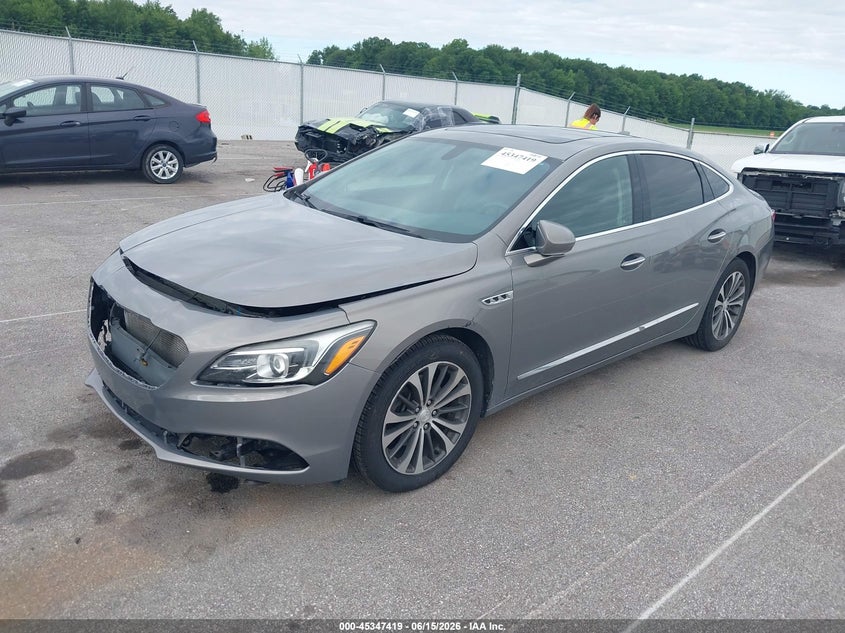 2017 Buick Lacrosse VIN 1G4ZP5SS6HU184102 IAAI salvage auction — FRONT END, Salvage (Indiana), sold $1,650 on 2026-07-20 (photo 2)