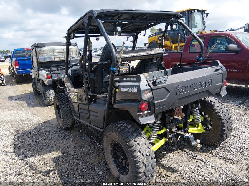 2024 Kawasaki Teryx VIN JKBRFCJ12RB505172 IAAI salvage auction — FRONT END, Salvage (West Virginia), sold $1,350 on 2026-07-28 (photo 3)