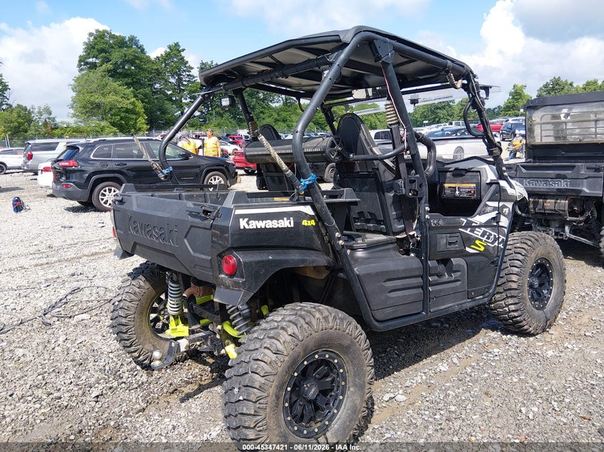 2024 Kawasaki Teryx VIN JKBRFCJ12RB505172 IAAI salvage auction — FRONT END, Salvage (West Virginia), sold $1,350 on 2026-07-28 (photo 4)