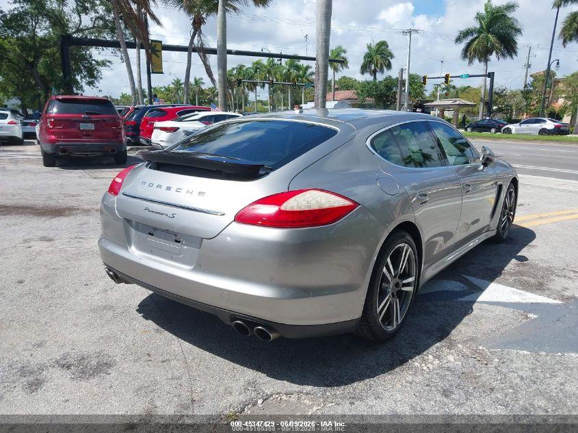 2013 Porsche Panamera VIN WP0AD2A70DL045069 IAAI salvage auction — NORMAL WEAR, Clear (Florida), sold $4,550 on 2026-07-08 (photo 4)
