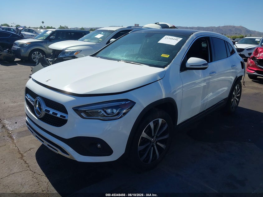 2022 Mercedes-benz Gla-klasse VIN W1N4N4GB2NJ370748 IAAI salvage auction — REAR END, Salvage (Arizona), sold $13,800 on 2026-07-14 (photo 2)
