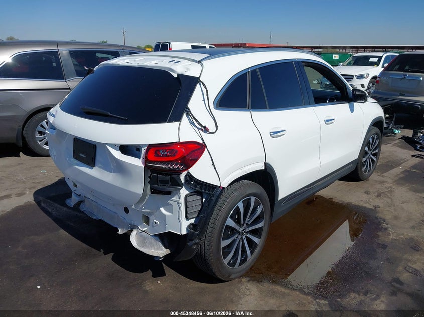 2022 Mercedes-benz Gla-klasse VIN W1N4N4GB2NJ370748 IAAI salvage auction — REAR END, Salvage (Arizona), sold $13,800 on 2026-07-14 (photo 4)