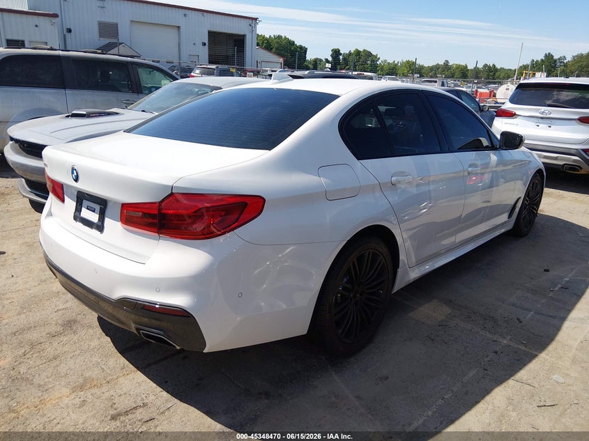 2019 BMW 5er VIN WBAJE7C52KWW17306 IAAI salvage auction — UNDERCARRIAGE, Salvage (North Carolina), sold $13,200 on 2026-07-29 (photo 4)