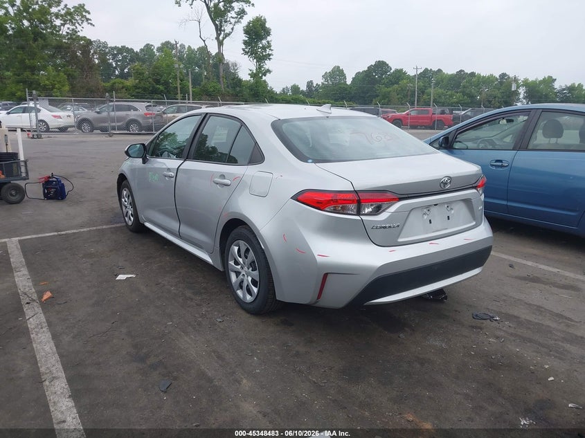 2022 Toyota Corolla VIN 5YFEPMAE7NP326846 IAAI salvage auction — FRONT END, Salvage Title, sold $3,100 on 2026-08-02 (photo 3)