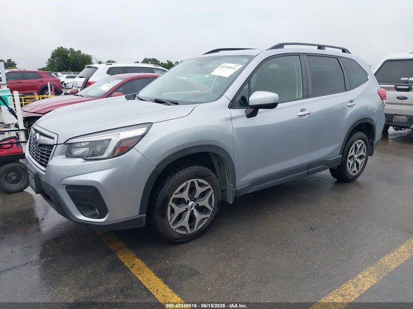 2021 Subaru Forester VIN JF2SKAFC6MH439710 IAAI salvage auction — HAIL, Original (Texas), sold $10,600 on 2026-07-23 (photo 2)