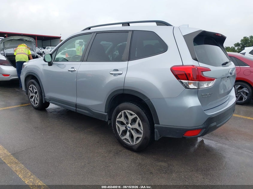 2021 Subaru Forester VIN JF2SKAFC6MH439710 IAAI salvage auction — HAIL, Original (Texas), sold $10,600 on 2026-07-23 (photo 3)