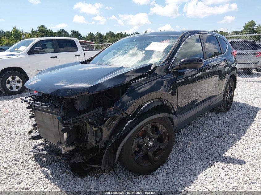 2018 Honda Cr-v VIN 7FARW2H81JE035472 IAAI salvage auction — FRONT END, Salvage (Alabama), sold $3,750 on 2026-07-23 (photo 2)