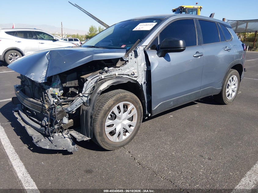 2022 Toyota Corolla cross VIN 7MUAAABG6NV011760 IAAI salvage auction — FRONT END, Salvage Title, sold $4,750 on 2026-07-24 (photo 2)