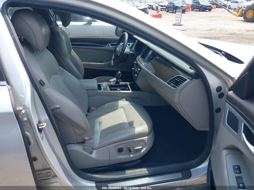 2016 Hyundai Genesis VIN KMHGN4JE0GU124818 IAAI salvage auction — FRONT END, Salvage (Idaho), sold $1,100 on 2026-07-15 (photo 5)