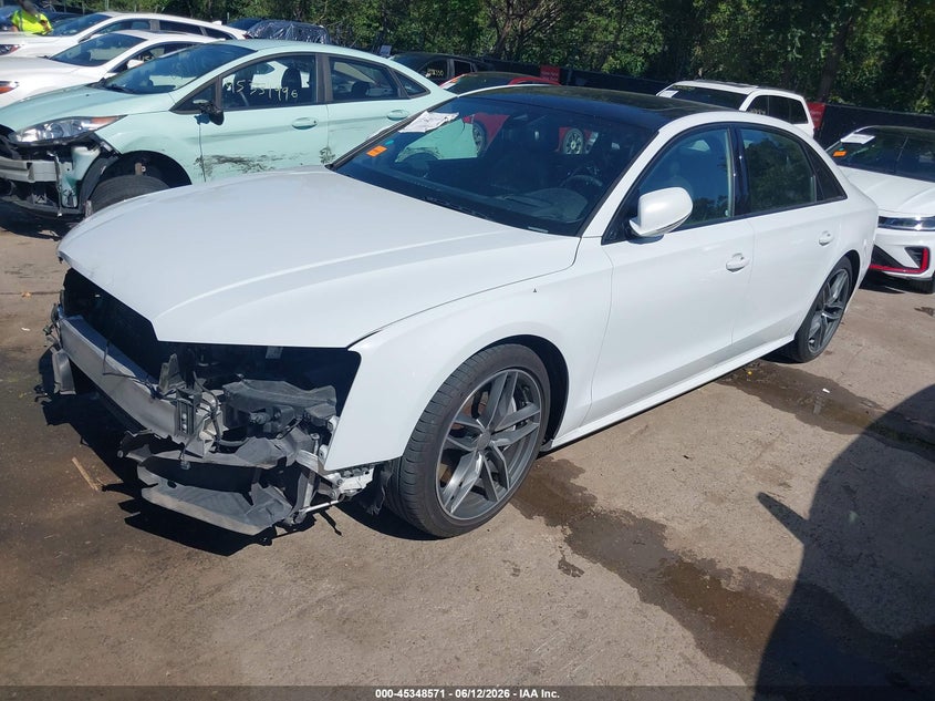 2017 Audi A8 VIN WAU43AFD5HN002265 IAAI salvage auction — FRONT END, Salvage (Missouri), sold $3,500 on 2026-07-15 (photo 2)