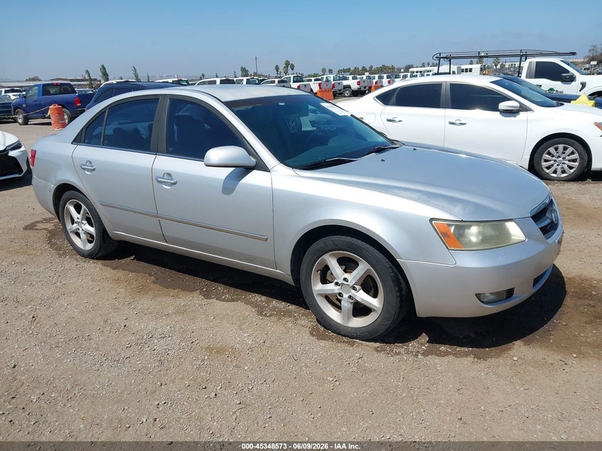 2008 Hyundai Sonata VIN 5NPEU46C98H324064 IAAI salvage auction — NORMAL WEAR, Clear - Dealer Only (California), sold $375 on 2026-07-13 (photo 1)