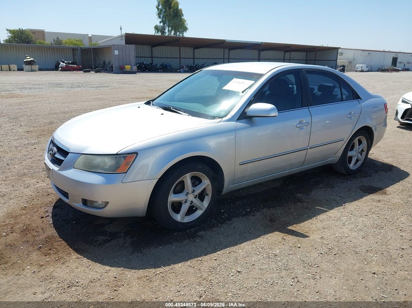 2008 Hyundai Sonata VIN 5NPEU46C98H324064 IAAI salvage auction — NORMAL WEAR, Clear - Dealer Only (California), sold $375 on 2026-07-13 (photo 2)