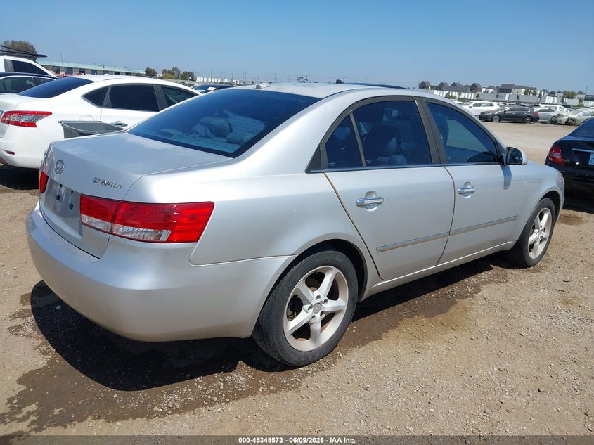 2008 Hyundai Sonata VIN 5NPEU46C98H324064 IAAI salvage auction — NORMAL WEAR, Clear - Dealer Only (California), sold $375 on 2026-07-13 (photo 4)