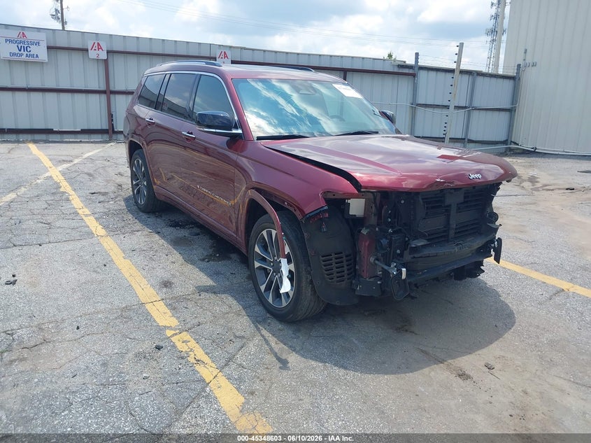 2021 Jeep Grand cherokee VIN 1C4RJKDGXM8169456 — IAAI salvage auction photo