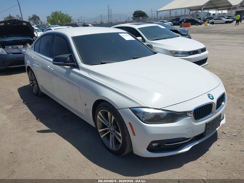 2017 BMW 3er VIN WBA8E1C32HA159119 IAAI salvage auction — REPOSSESSION, Salvage Title, sold $4,150 on 2026-07-10 (photo 1)