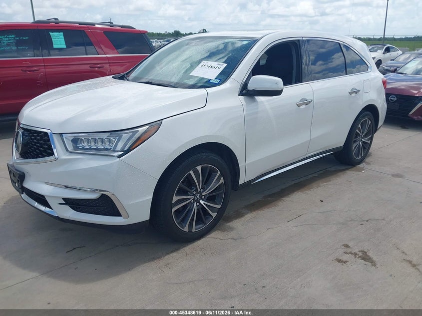 2020 Acura Mdx VIN 5J8YD4H59LL007662 IAAI salvage auction — HAIL, Salvage Title, sold $14,075 on 2026-09-04 (photo 2)