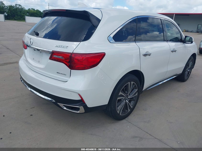 2020 Acura Mdx VIN 5J8YD4H59LL007662 IAAI salvage auction — HAIL, Salvage Title, sold $14,075 on 2026-09-04 (photo 4)
