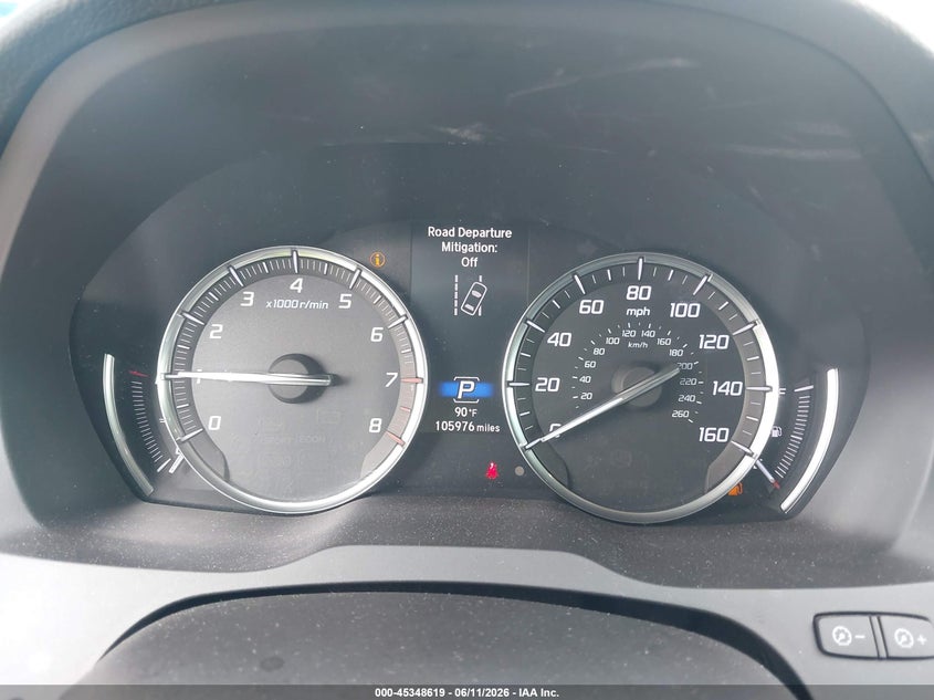 2020 Acura Mdx VIN 5J8YD4H59LL007662 IAAI salvage auction — HAIL, Salvage Title, sold $14,075 on 2026-09-04 (photo 7)