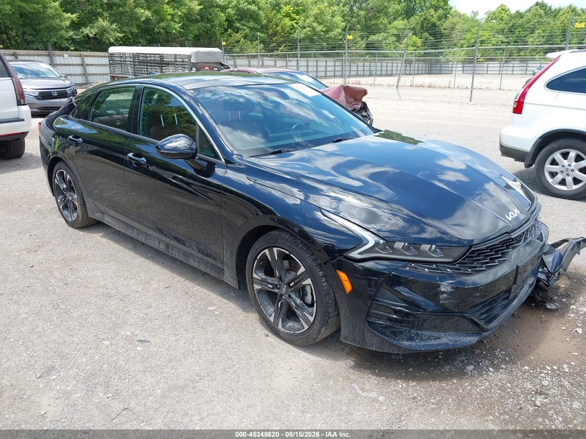 2022 Kia K5 VIN 5XXG64J24NG086097 IAAI salvage auction — FRONT END, Salvage Title, sold $2,950 on 2026-07-26 (photo 1)