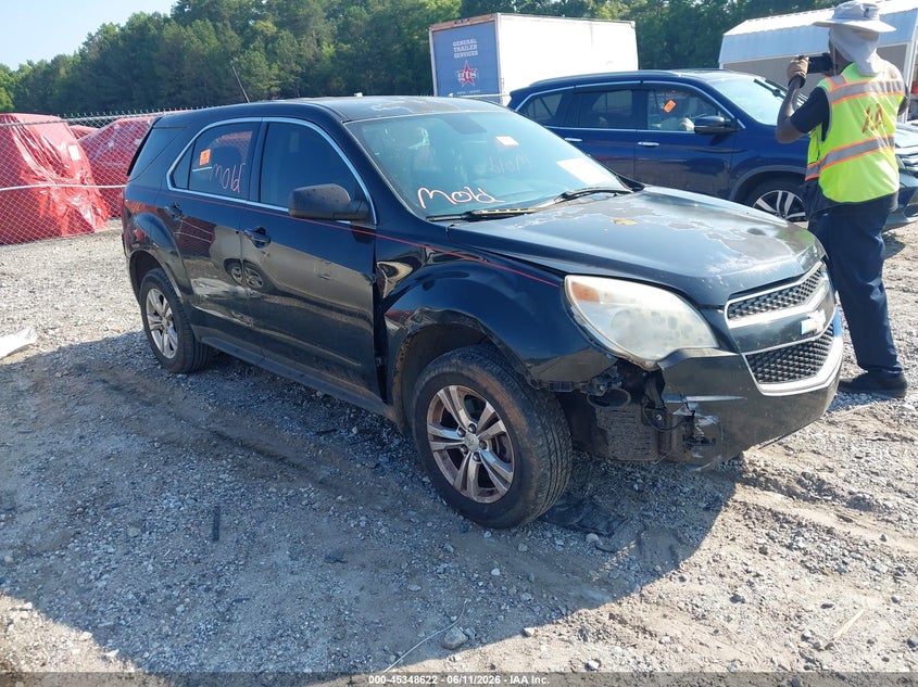 2012 Chevrolet Equinox VIN 2GNALBEK2C6182191 IAAI salvage auction — BIOHAZARD/CHEMICAL, Bill Of Sale (Georgia), sold $400 on 2026-07-23 (photo 1)