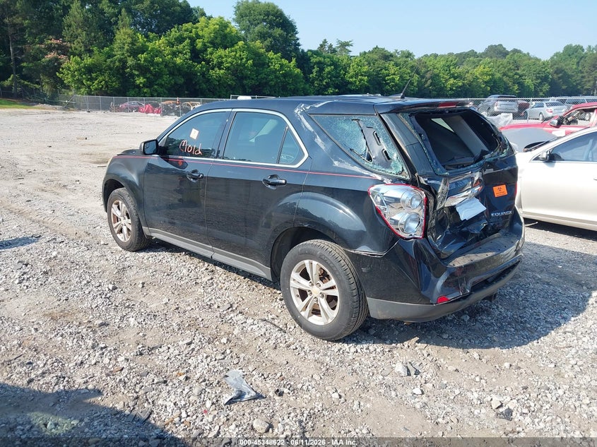 2012 Chevrolet Equinox VIN 2GNALBEK2C6182191 IAAI salvage auction — BIOHAZARD/CHEMICAL, Bill Of Sale (Georgia), sold $400 on 2026-07-23 (photo 3)