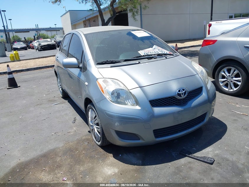 2010 Toyota Yaris VIN JTDKT4K31A5316008 IAAI salvage auction — REAR END, Salvage Certificate (California), sold $900 on 2026-07-17 (photo 1)