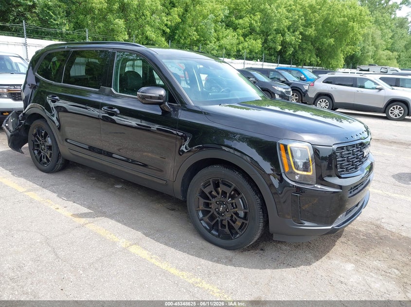 2022 Kia Telluride VIN 5XYP5DHC5NG204316 IAAI salvage auction — REAR END, Salvage (Michigan), sold $2,050 on 2026-07-27 (photo 1)
