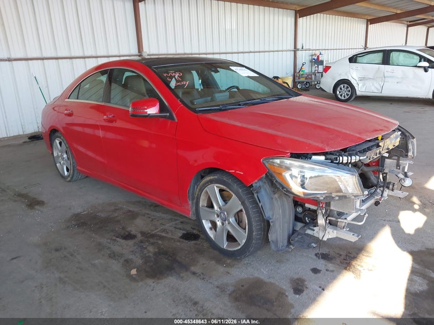 2015 Mercedes-benz Cla-klasse VIN WDDSJ4EB7FN228683 IAAI salvage auction — FRONT END, Salvage (California), sold $4,050 on 2026-07-09 (photo 1)